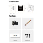 Hot Sales RunCam Phoenix 2 SPV4 Camera DC 5-36V Screen Ratio 4 3/16 9 7.5g 19*19*21mm Night View